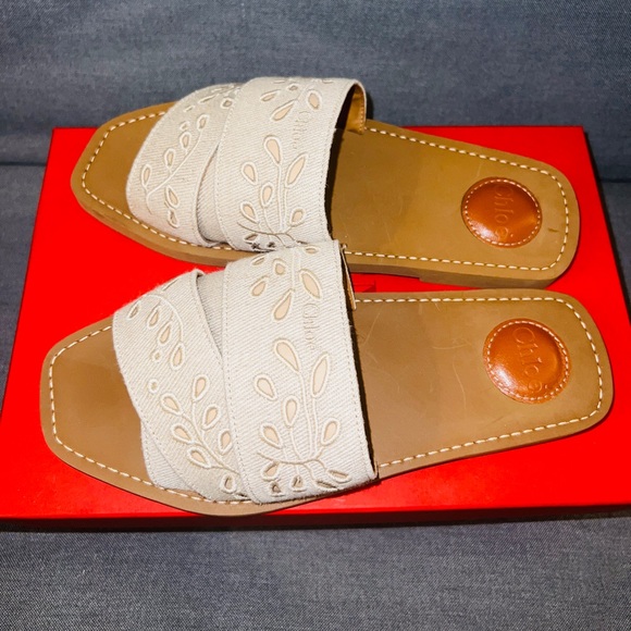 Sold-Chloe Woody Flat Mule (NWT) ! - Picture 4 of 6